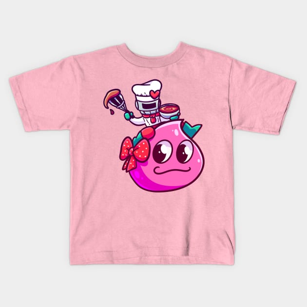 Patissier Knight Kids T-Shirt by ziodynes098